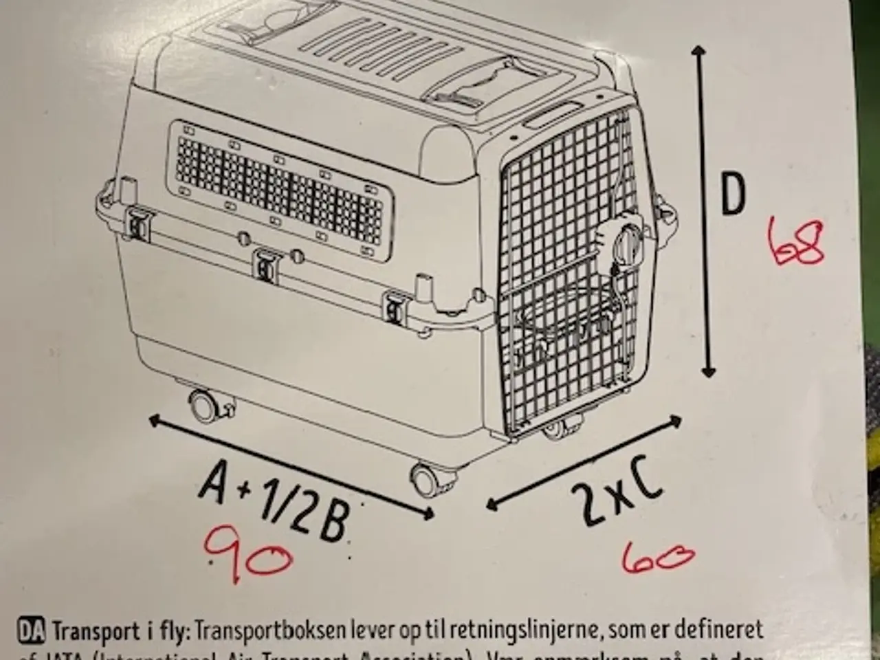 Billede 1 - Transportkasse