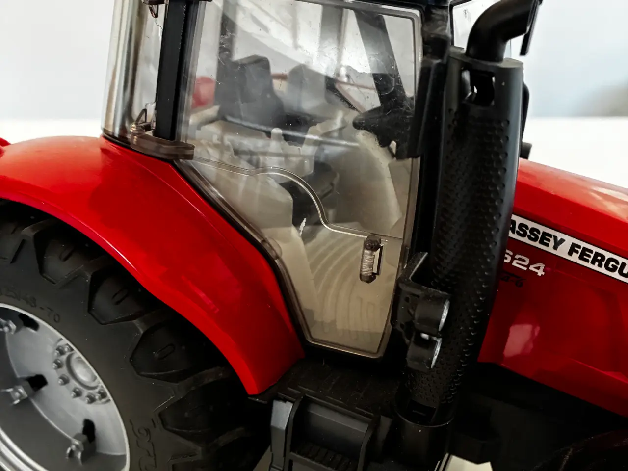 Billede 5 - Bruder traktor rød Massey Ferguson legetøjstraktor
