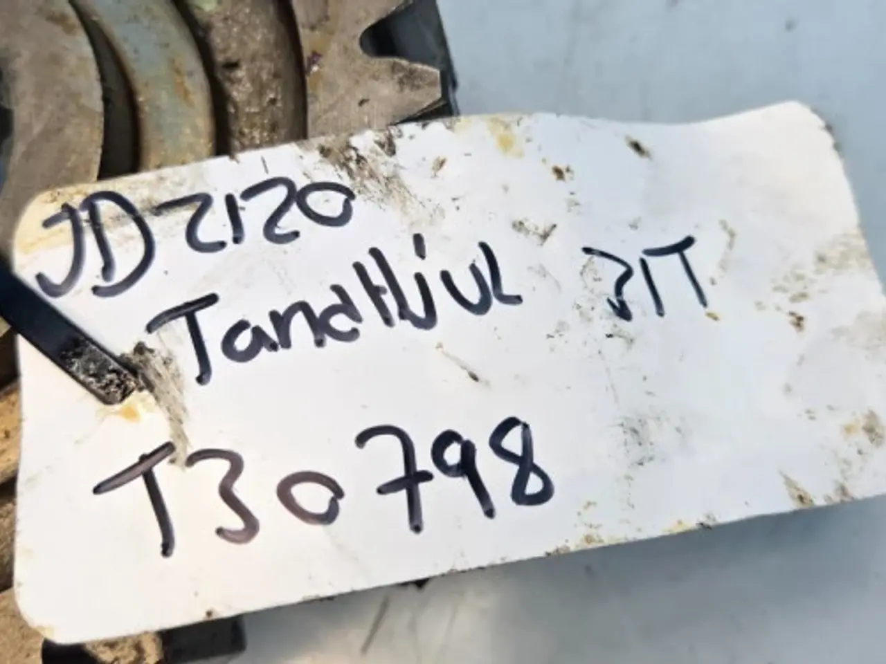 Billede 7 - John Deere 2120 Tandhjul T30798