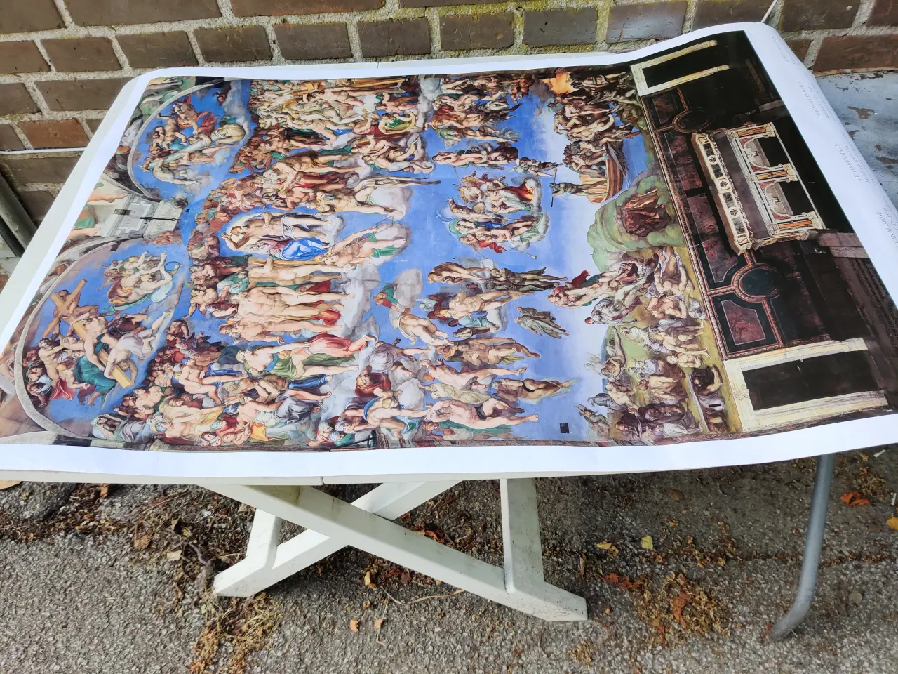 Billede 2 - Plakat MICHELANGELO The Last Judgement
