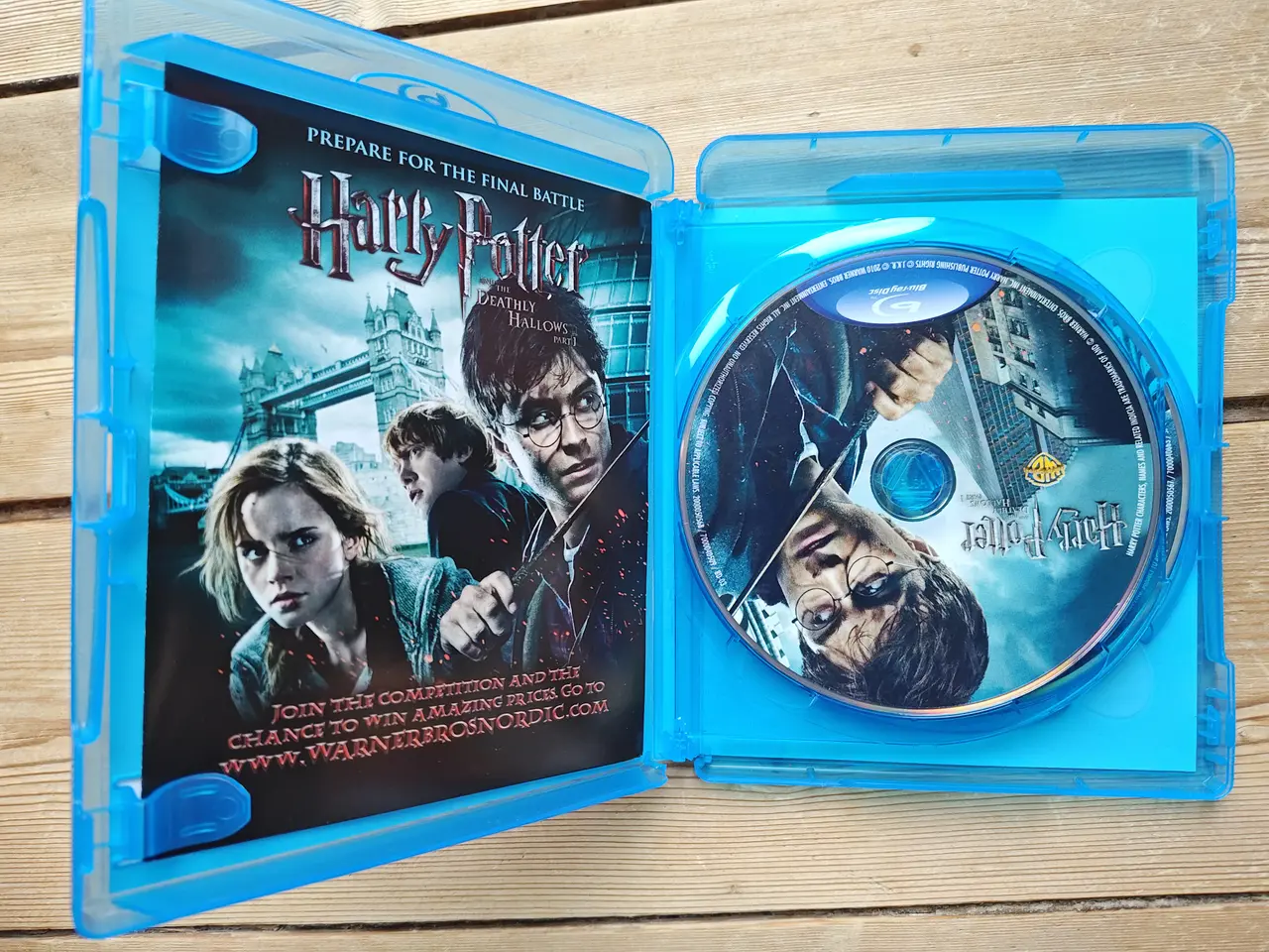 Billede 2 - Harry Potter og Dødsregalierne Del 1 Bluray + DVD