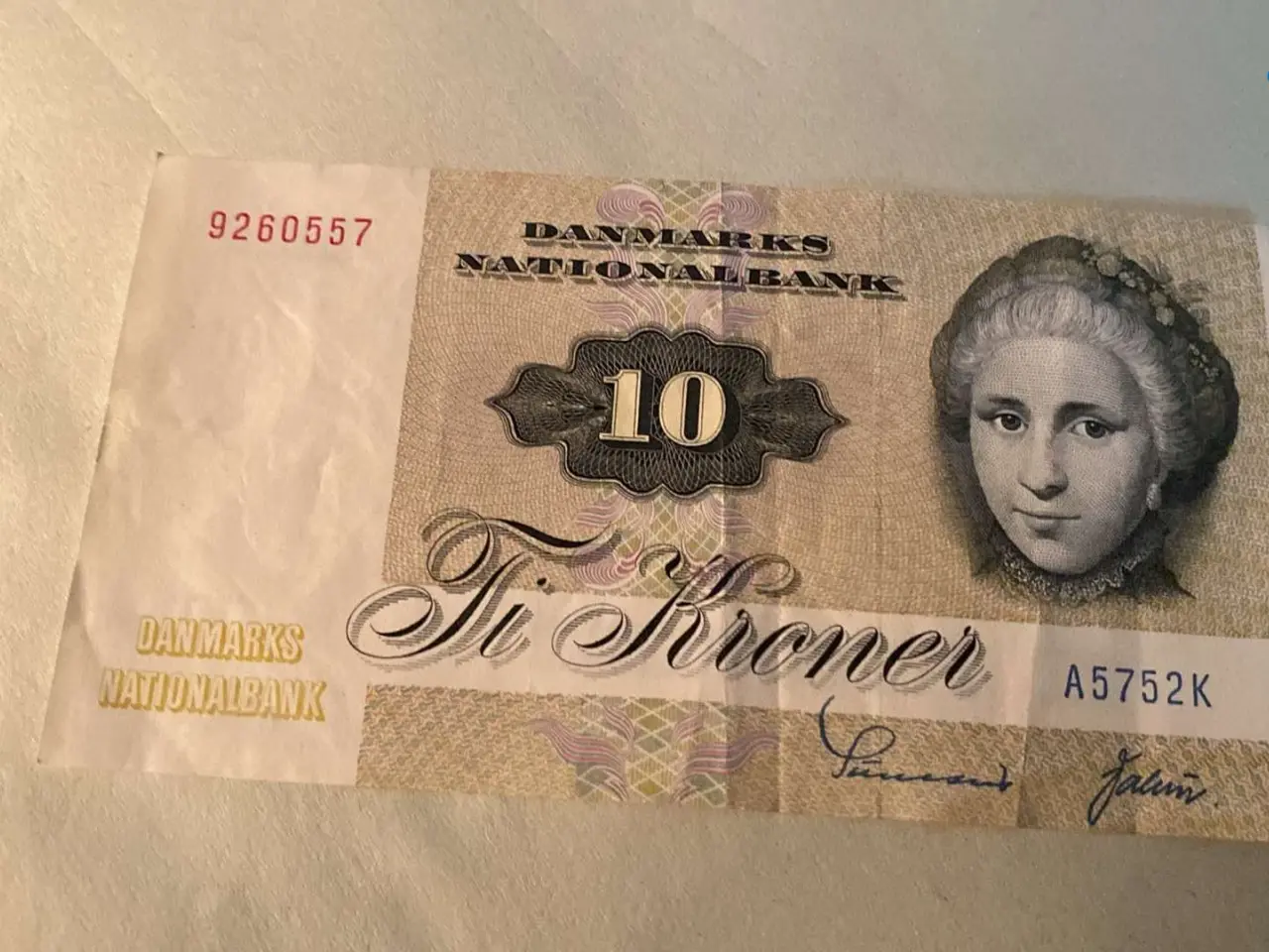 Billede 8 - Dansk 10 kr. seddel