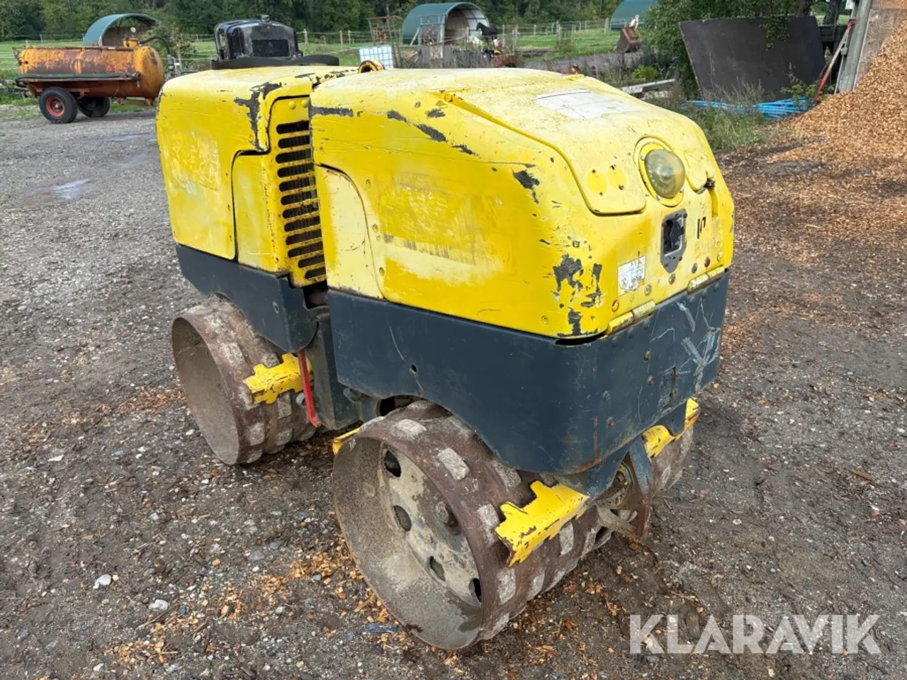 Billede 3 - Råjordskompaktor Wacker Neuson RT 82-SC2 - fjernstyret tandem-/grøftevalse