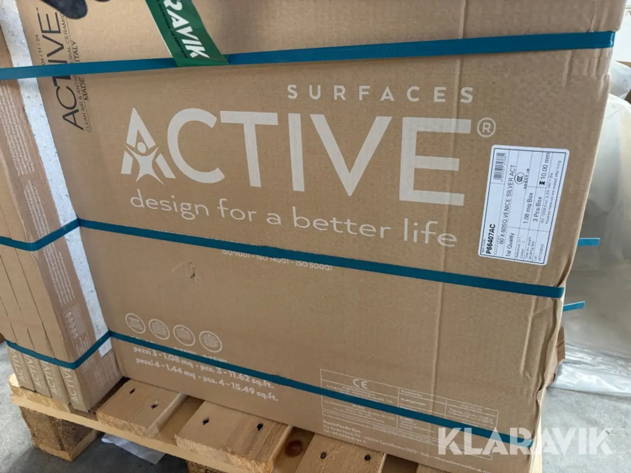 Billede 4 - Klinker Active 60x60cm - 1 palle