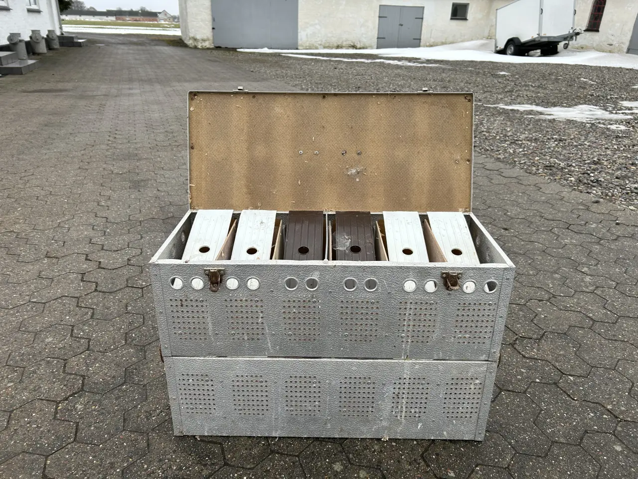Billede 1 - Transport kasse i alu