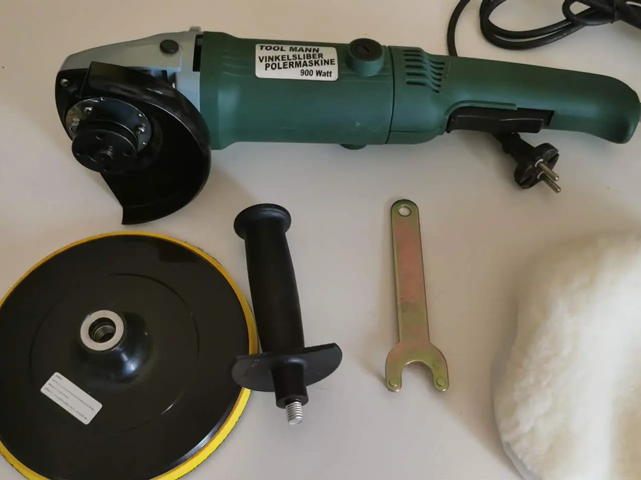 Billede 1 - Polermaskine/ Vinkelsliber Toolman