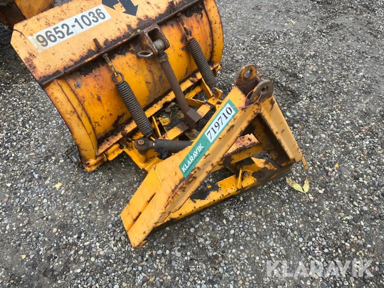 Billede 4 - Sneblad 100 hydraulisk justerbar