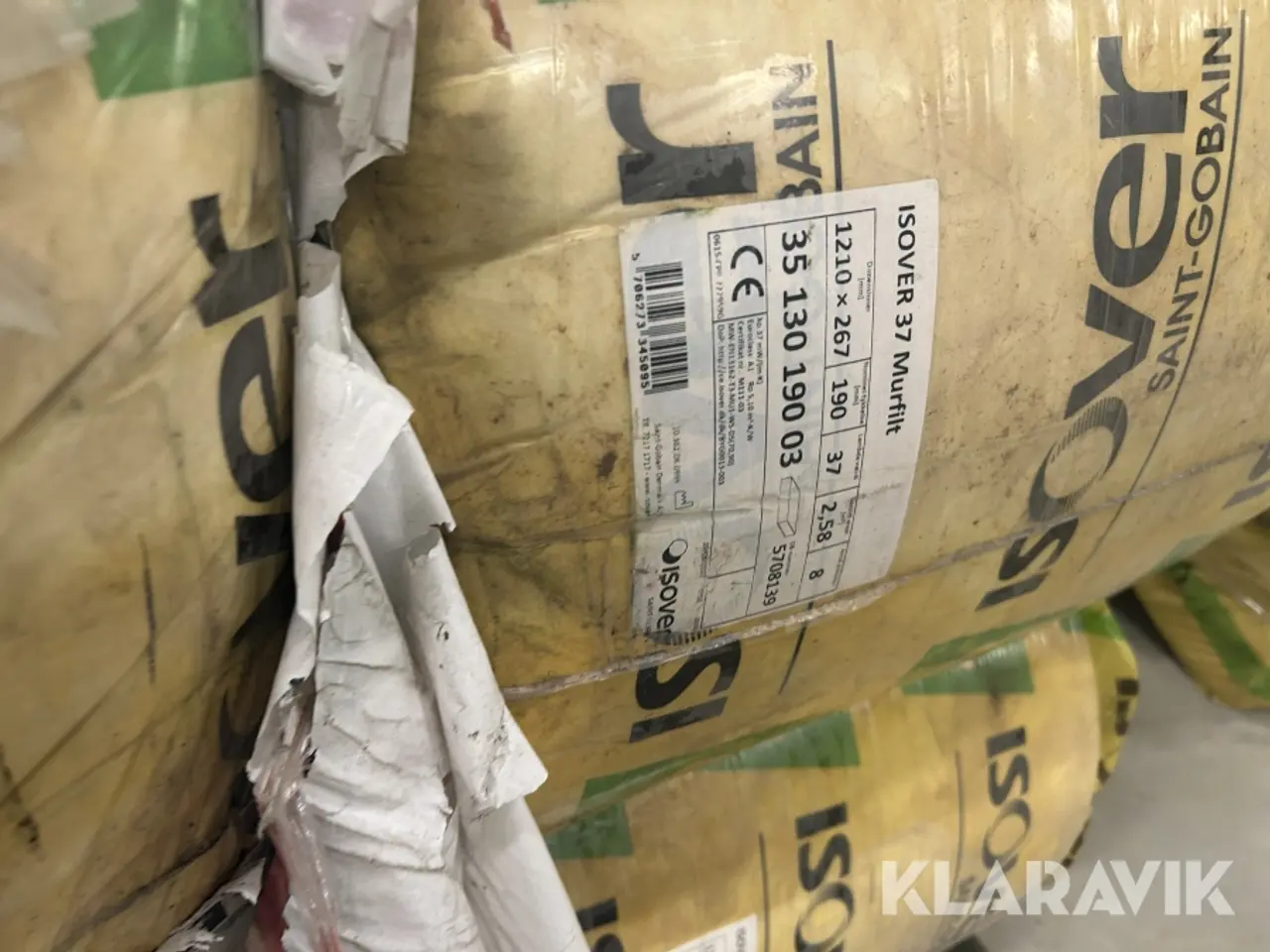 Billede 2 - Isolering Isover 25 pakker, blandet