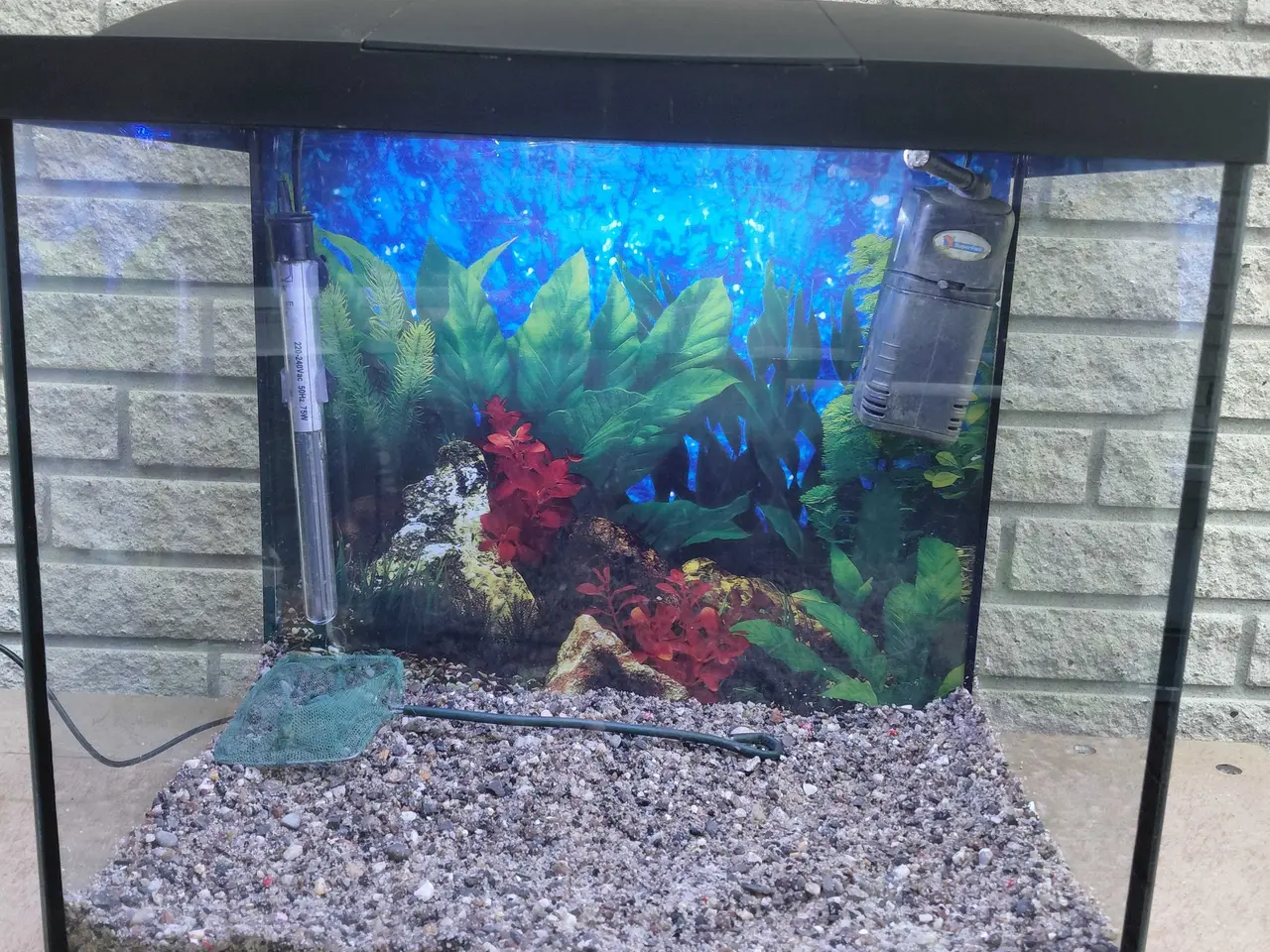 Billede 1 - Akvarier 45L