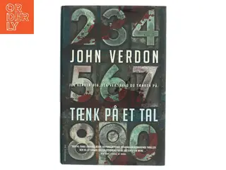 Tænk på et tal af John Verdon (Bog)