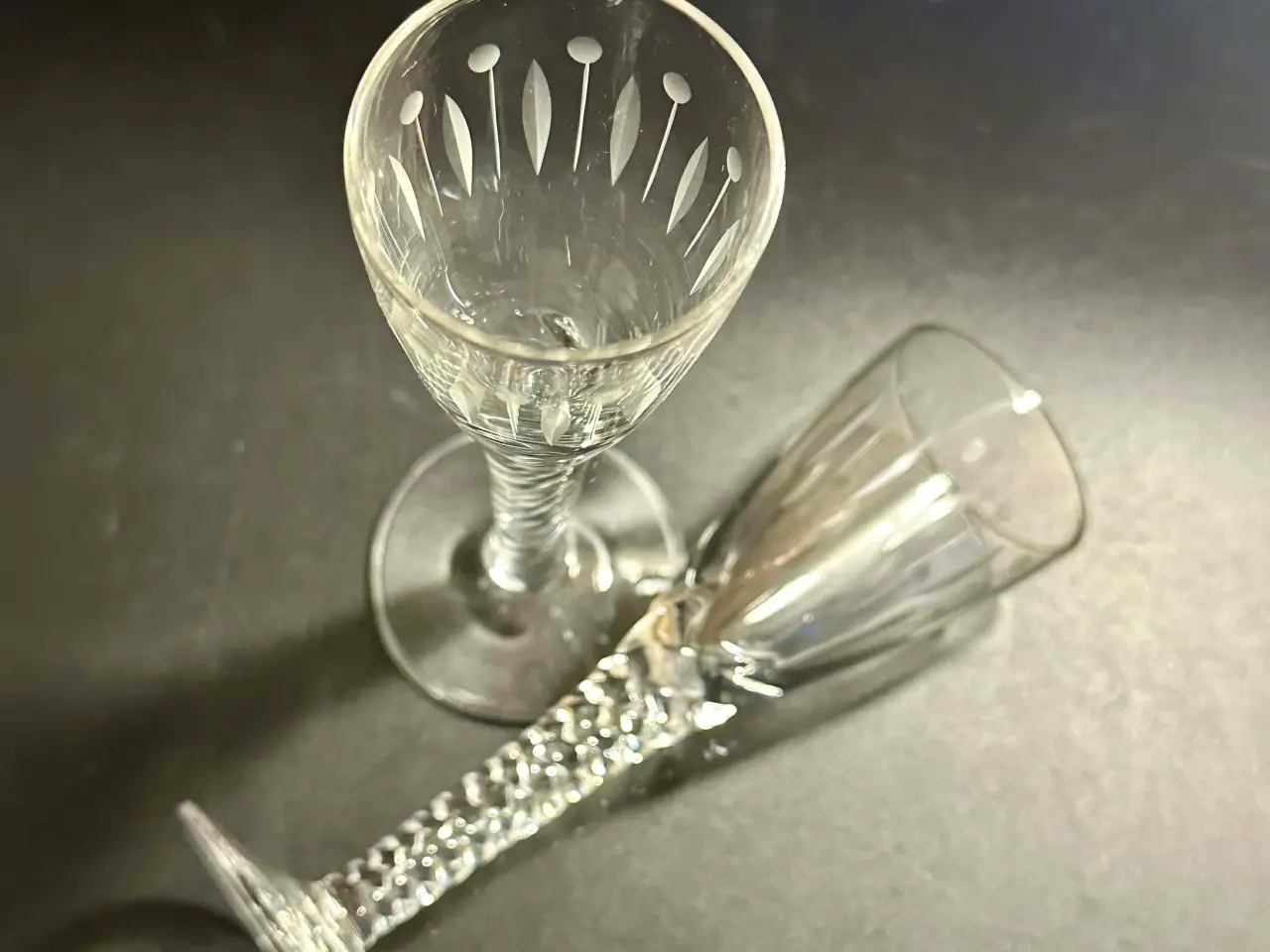 Billede 7 - 2 Holmegaard Amager Twist snapseglas