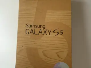 Original Samsung S5 med tilbehør 