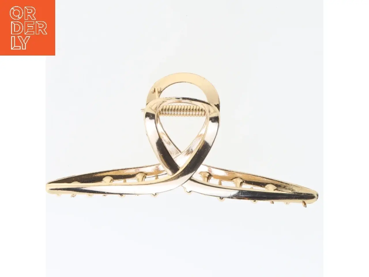 Billede 3 - Hårklemme i guld farve (str. 11,5 cm)