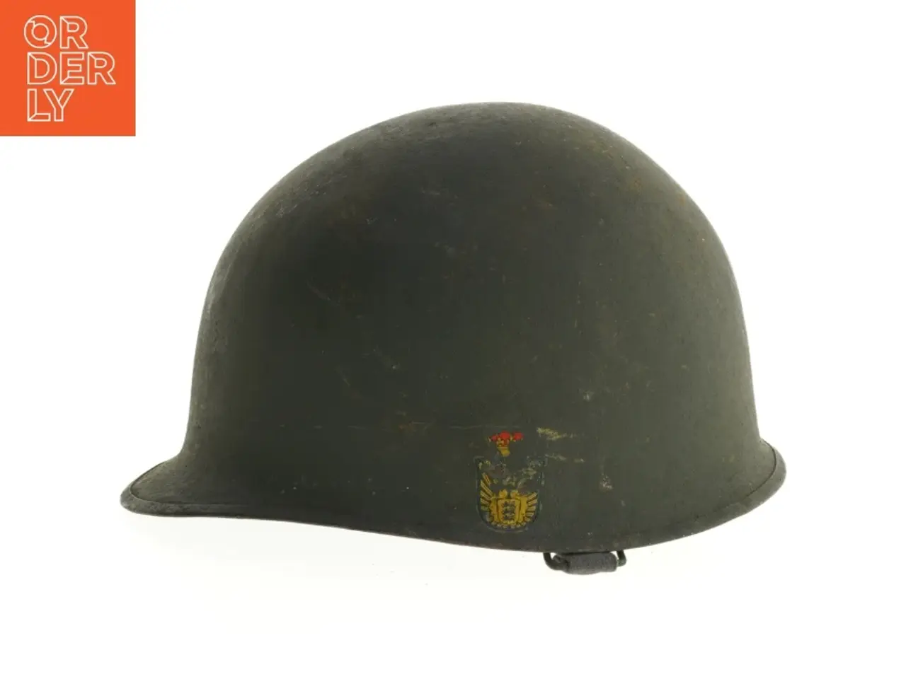 Billede 1 - Gammel militærhjelm (str. 28,5 cm)