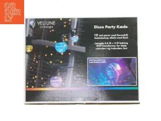 Disco Party Lyskæde fra Veliline (str. 4,5 m)