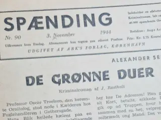 Spænding "De grønne druer "