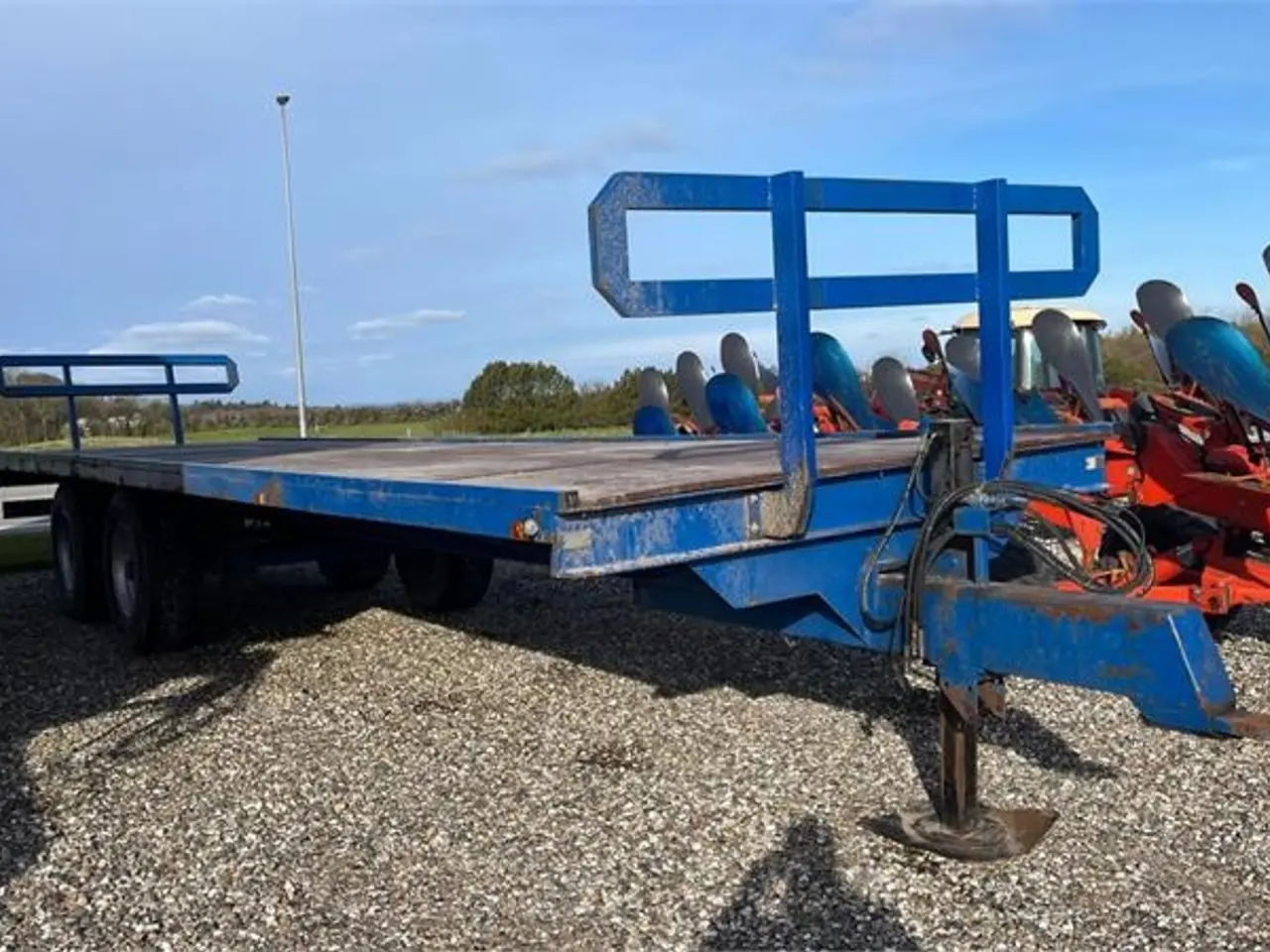 Billede 1 - [Other] Halmvogn 9 meter med boggie Drejbar bagaksel