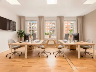 Kontorlejemål med synlig beliggenhed i Frederiksstaden