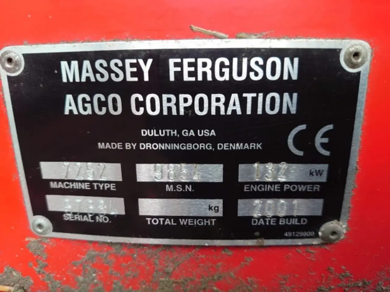 Billede 6 - Massey Ferguson 7252 (Sælges i dele/For parts)
