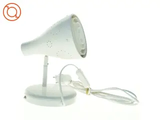 Hvid bordlampe (str. 20 x 17 25 cm)