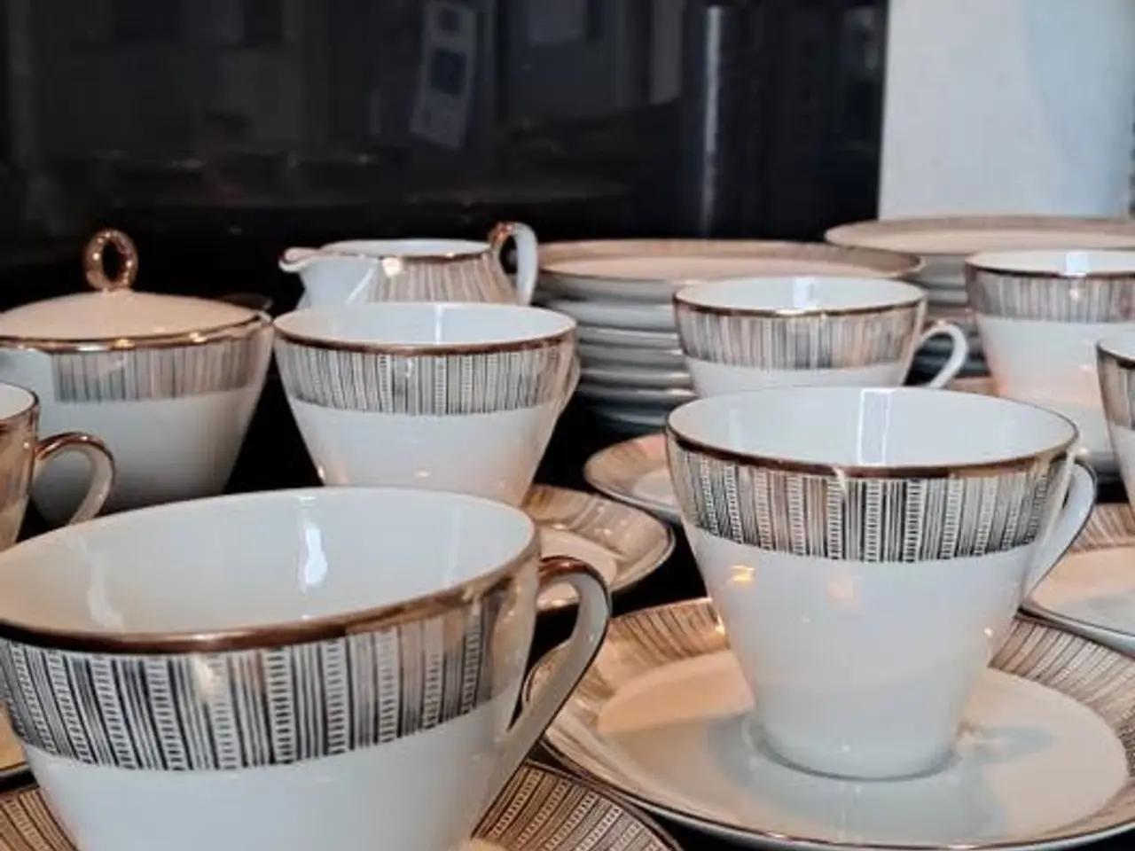 Billede 6 - Kaffestel - Bavaria til 12 personer minus 1 kop..