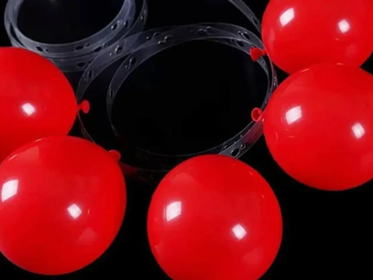 Billede 3 - 5 pakker med BALLONBÅND