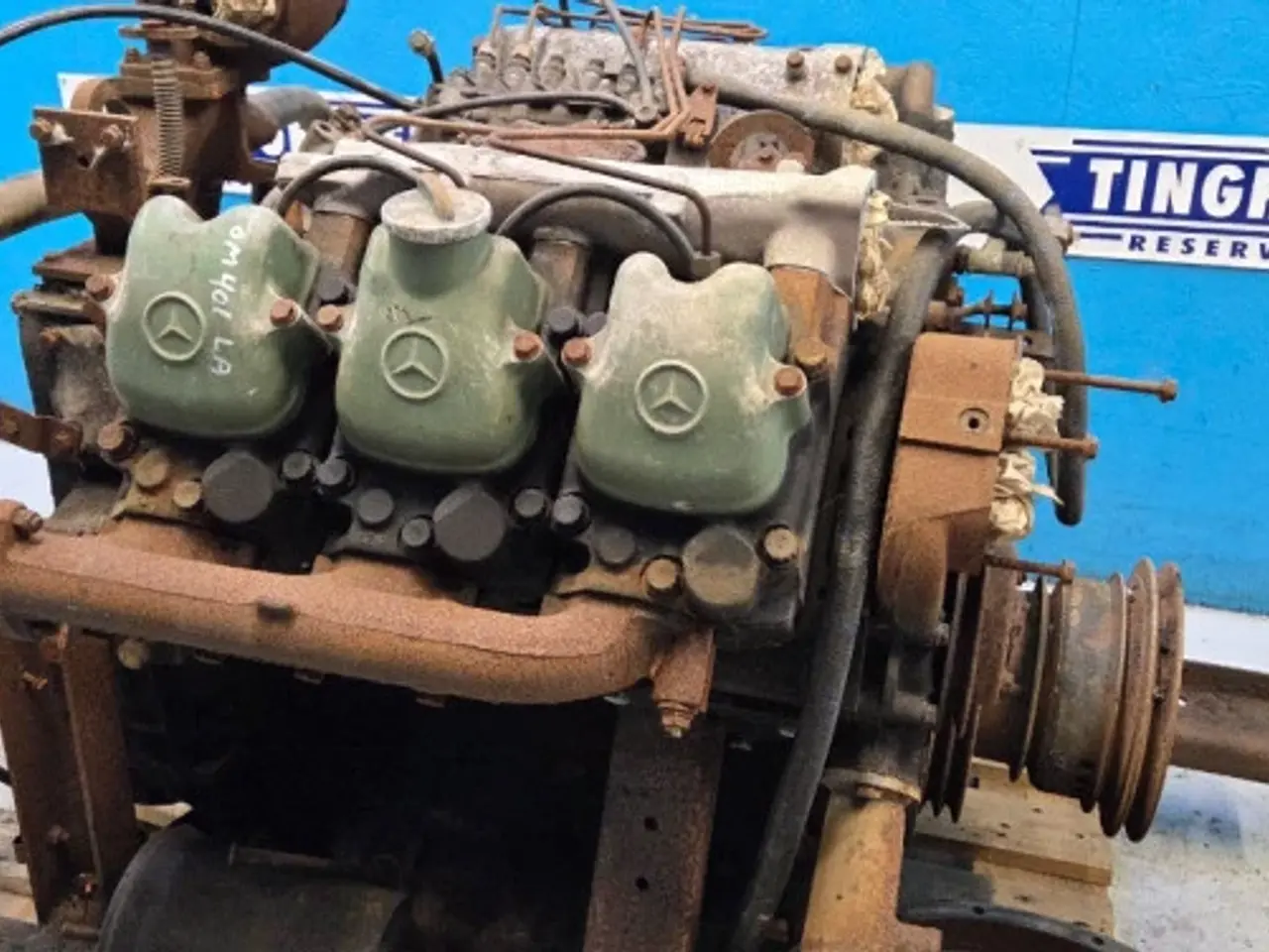 Billede 19 - Mercedes OM401LA Motor