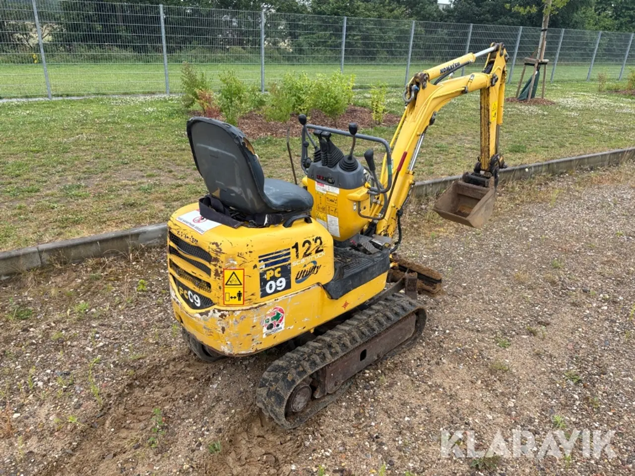 Billede 5 - Minigraver Komatsu PC09-1