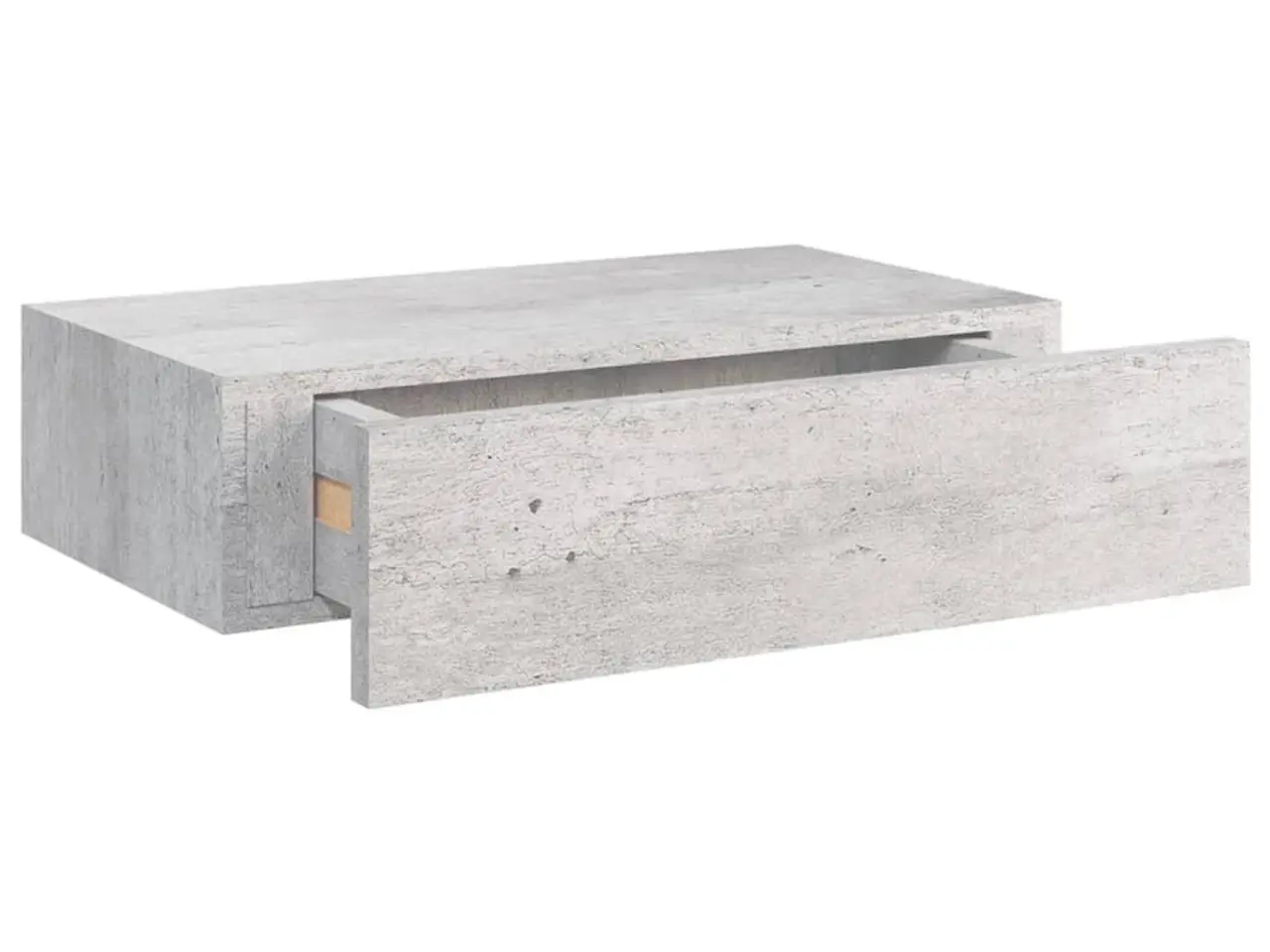 Billede 7 - Hylder med skuffe 2 stk. 40x23,5x10 cm MDF betongrå