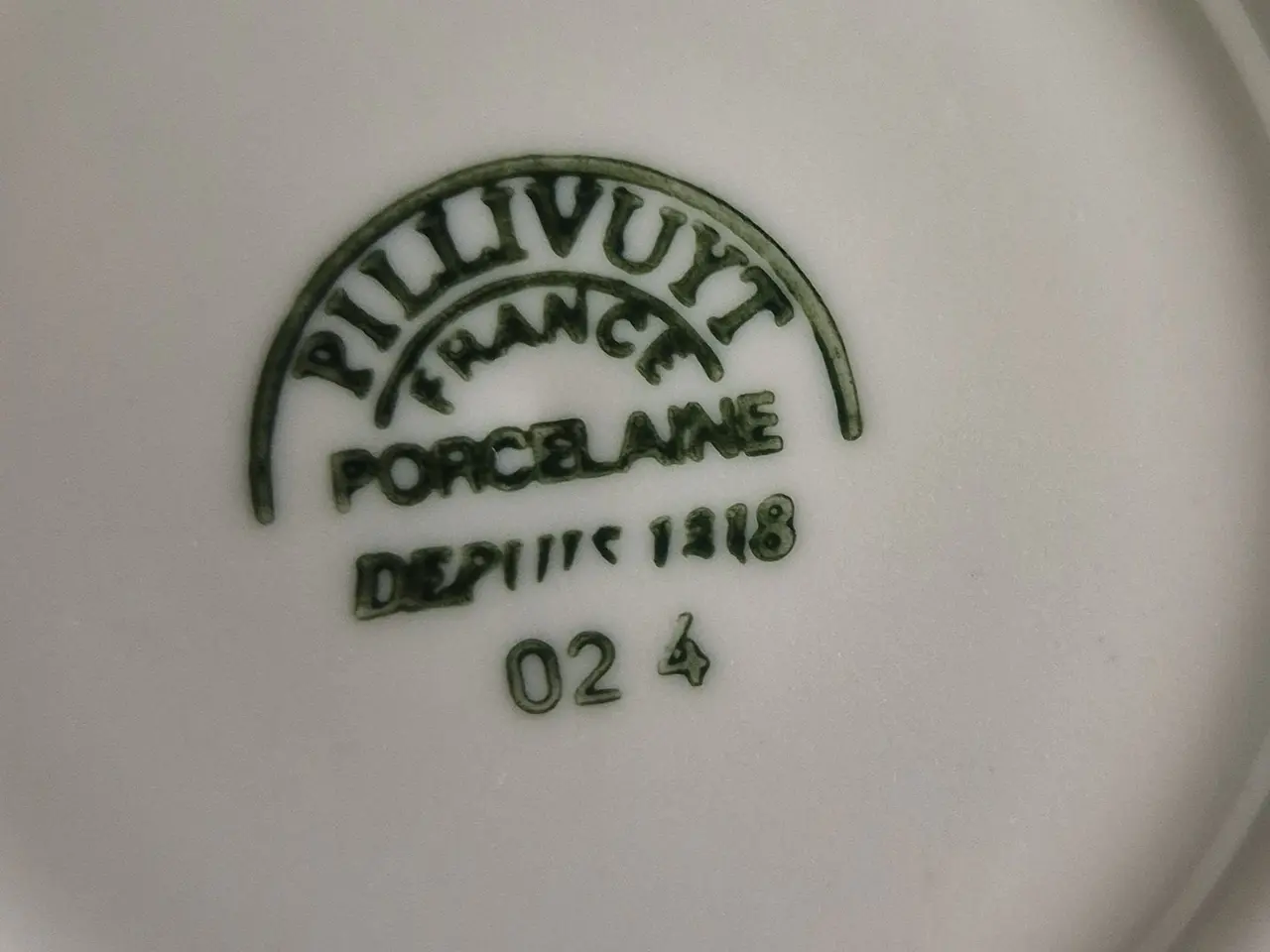 Billede 3 - Pillivuyt kop med platin kant - BEMÆRK PRIS