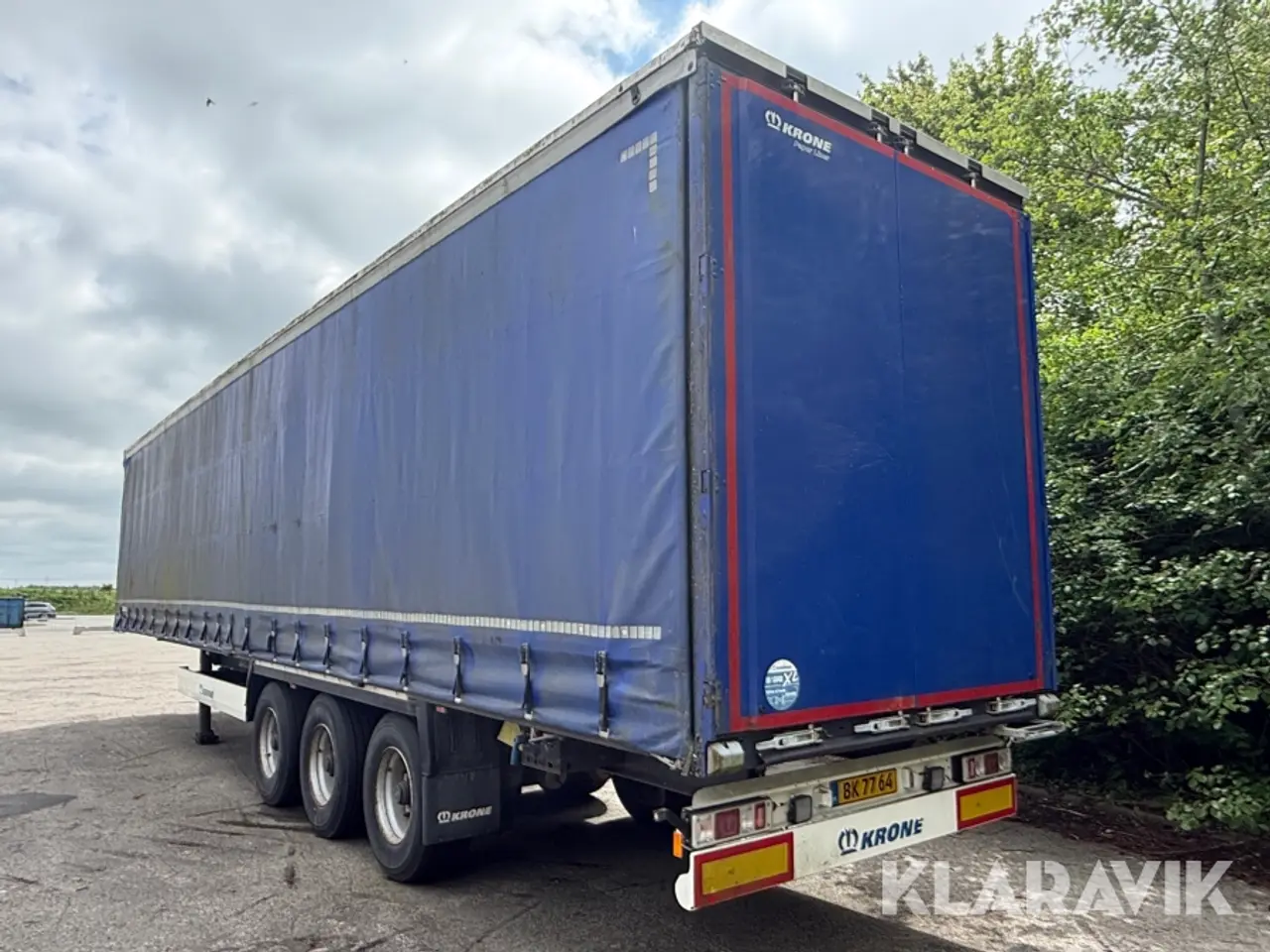 Billede 4 - Sættevogn / gardintrailer Krone SDP-03 - 39.000kg