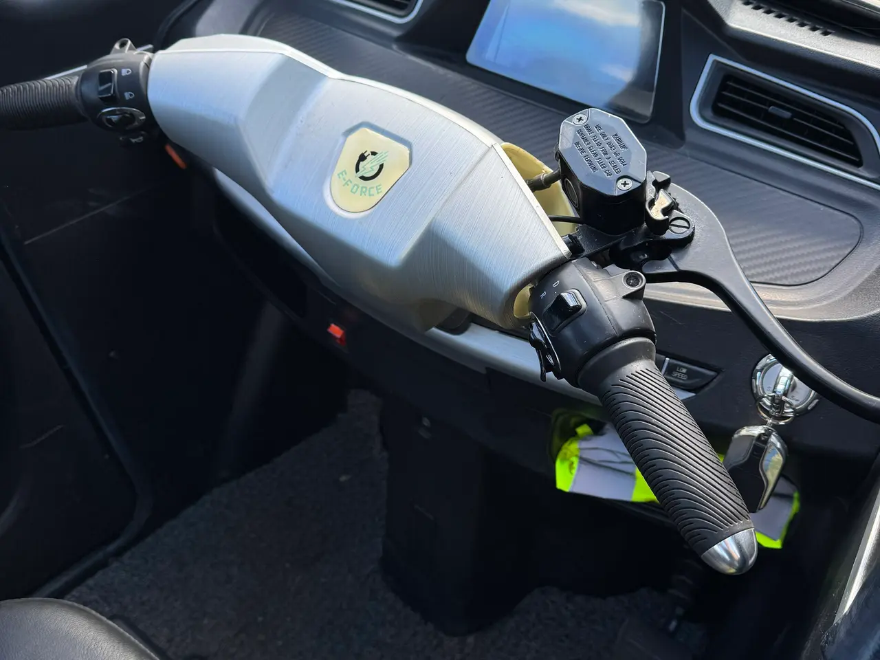 Billede 3 - Kabinescooter E-Force, Blå