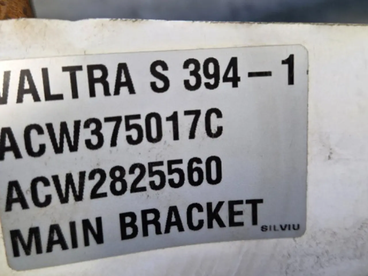 Billede 7 - Valtra S394 Support ACW375017C