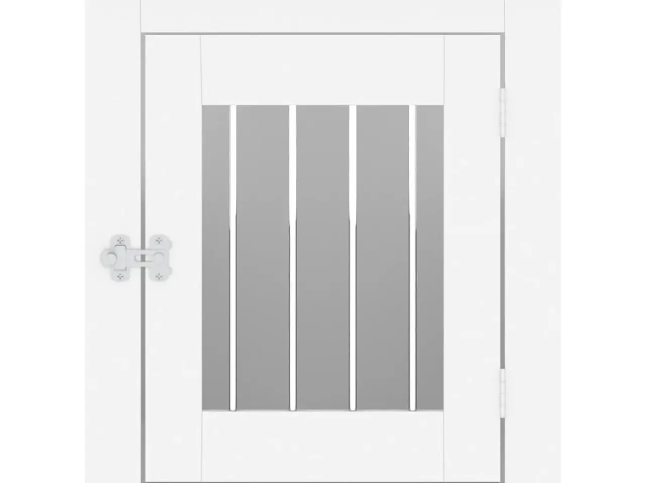 Billede 7 - Hundebur/endebord i konstrueret træ - hvid, 55 × 75 × 65 cm