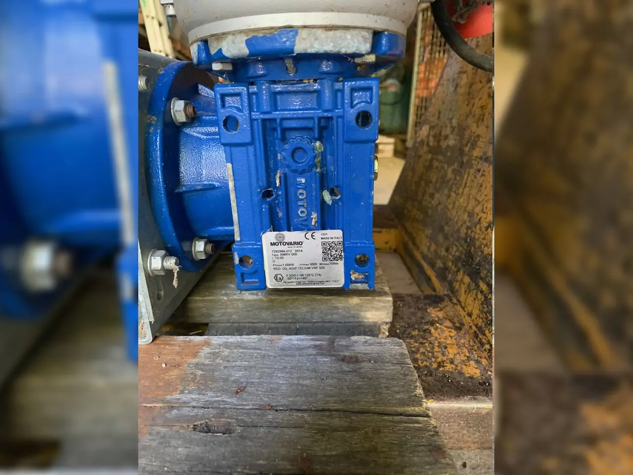 Billede 2 - Skiold Sneglerende type CN 230 Ø100 længde 155 med 1,5 kW Gearmotor