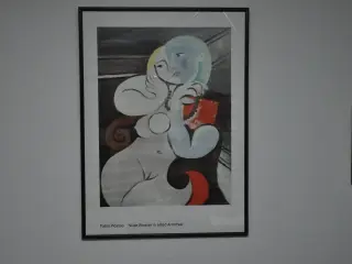 Picasso, Nøgen kvinde i en rød armstol