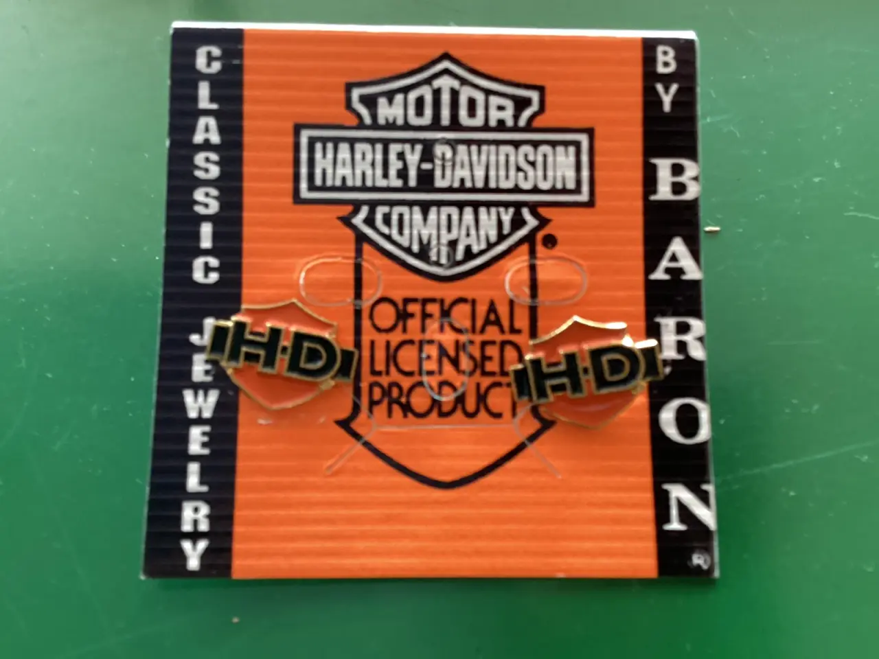 Billede 1 - Harley Davidson øreringe