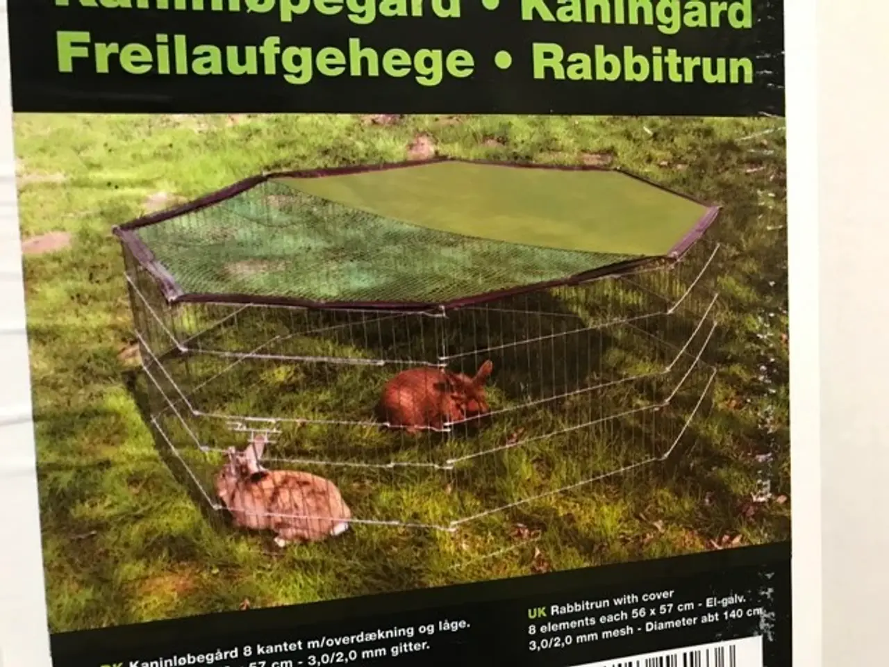 Billede 1 - Kanin løbegård