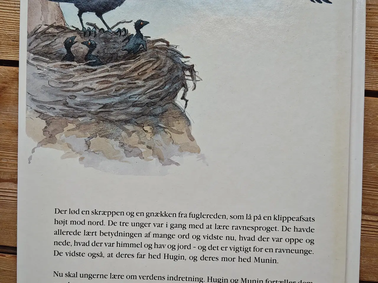 Billede 2 - Hugin & Munin fortæller om Nordens Guder BOG