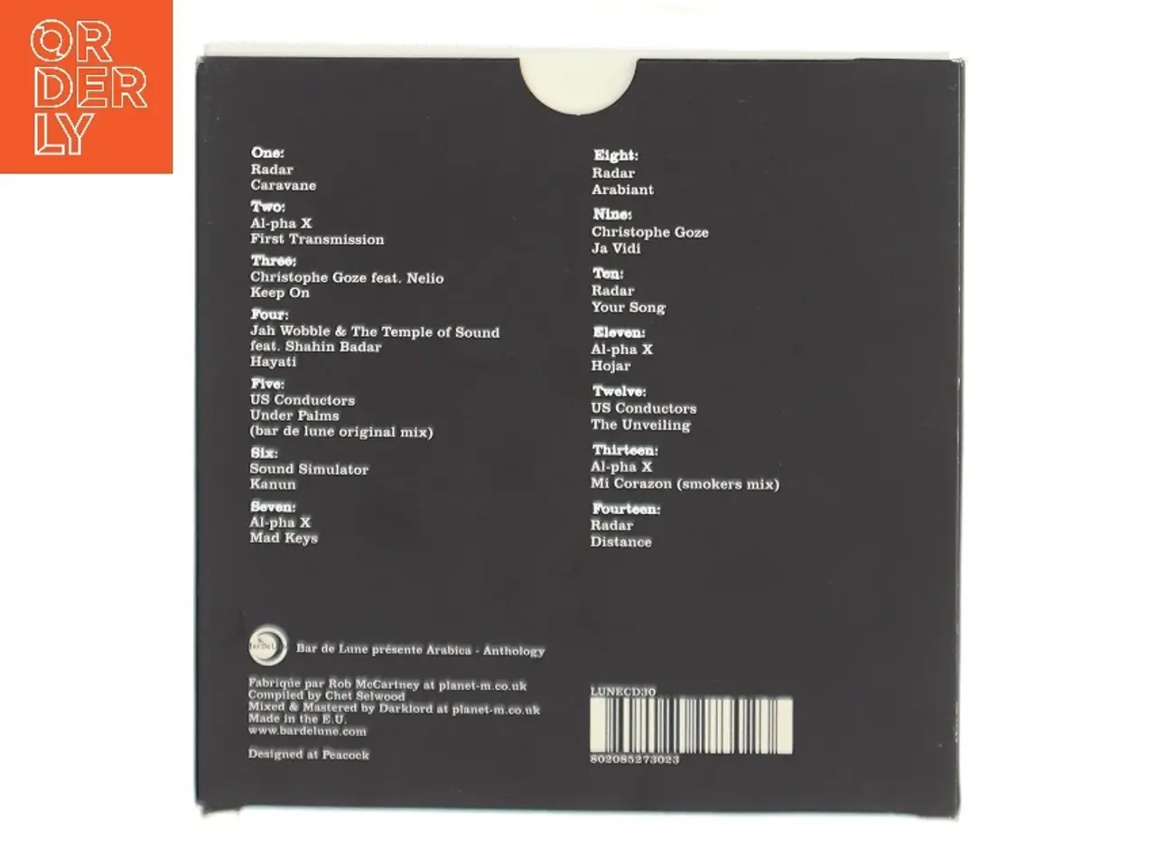 Billede 2 - CD 'Arabica Anthology' fra Bar de Lune