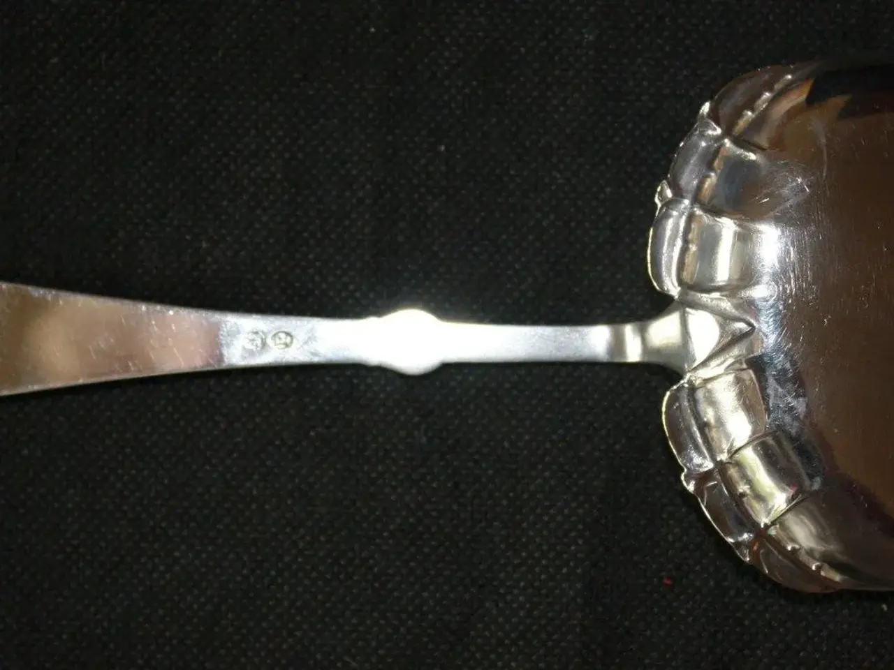 Billede 7 - Serveringsske, sølvplet.