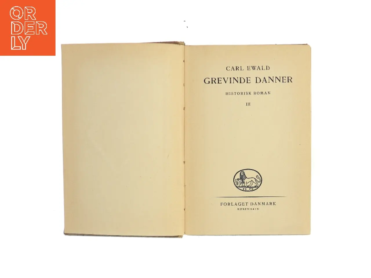 Billede 2 - Grevinde Danner af Carl Ewald (Bog)