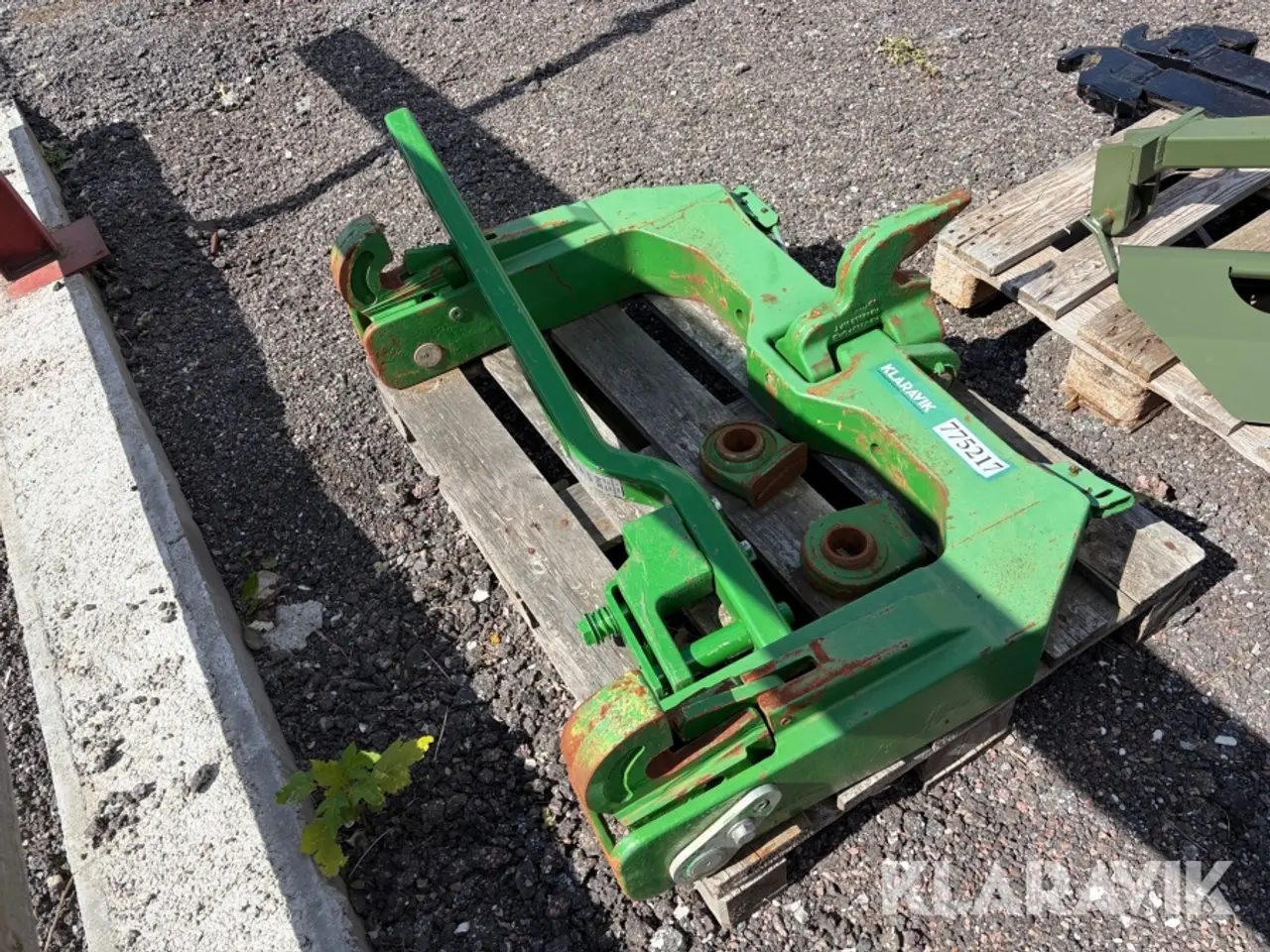 Billede 1 - Trepunktsophæng og Trækstang John Deere