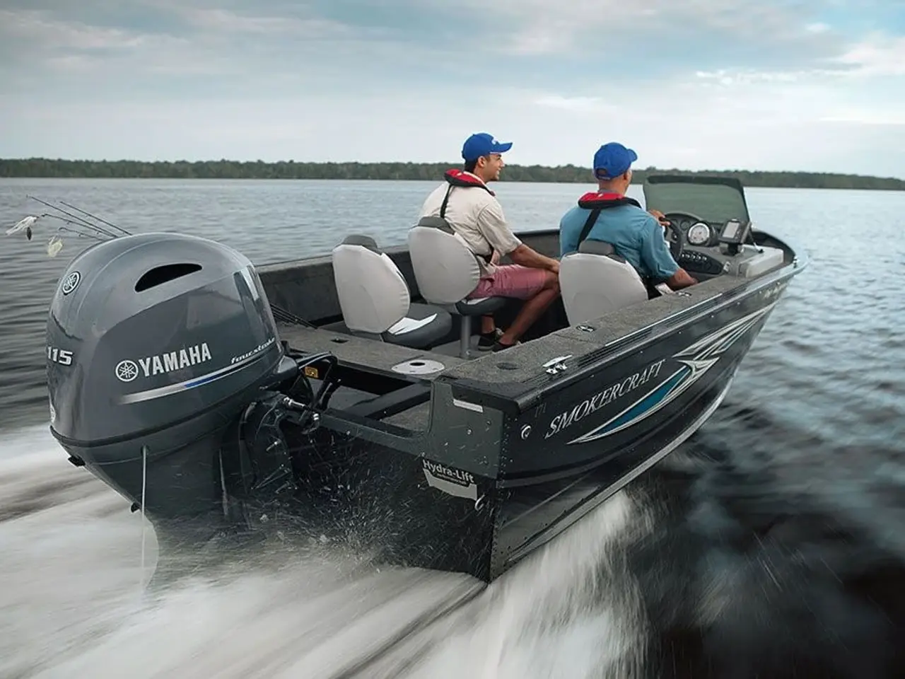 Billede 7 - Yamaha 115 HK - Fjernbetjent, Elektronisk start, Powertrim