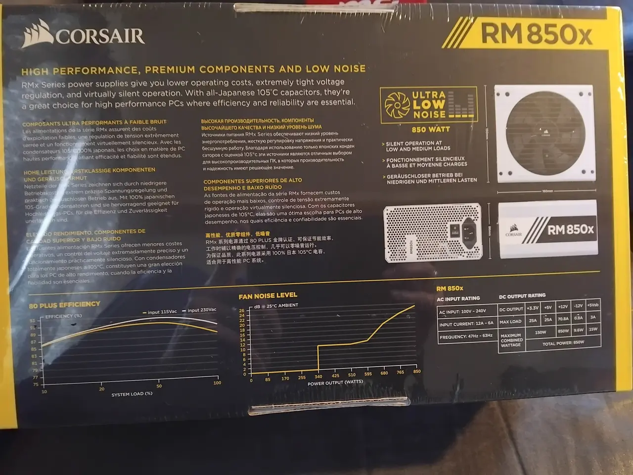 Billede 4 - Corsair RM850x 850 Wats strømforsyning