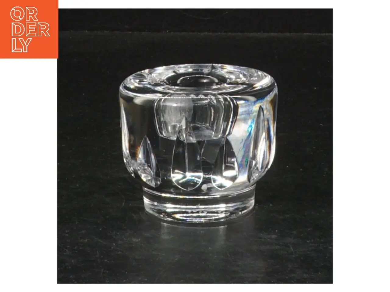 Billede 1 - Glas lysestage (str. Ø 6 cm)