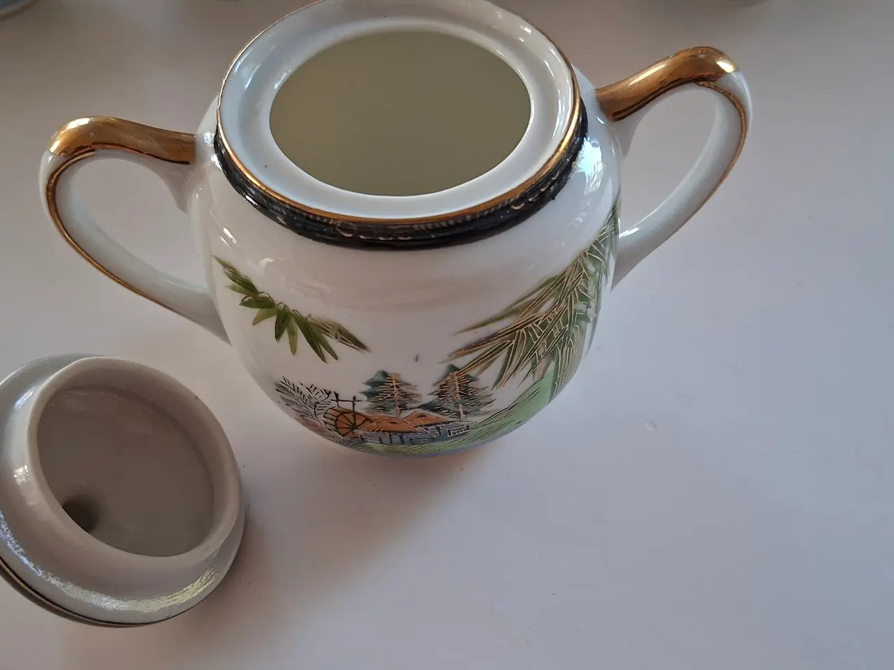 Billede 7 - Smukt vintage japansk kaffestel / testel – Hayashi