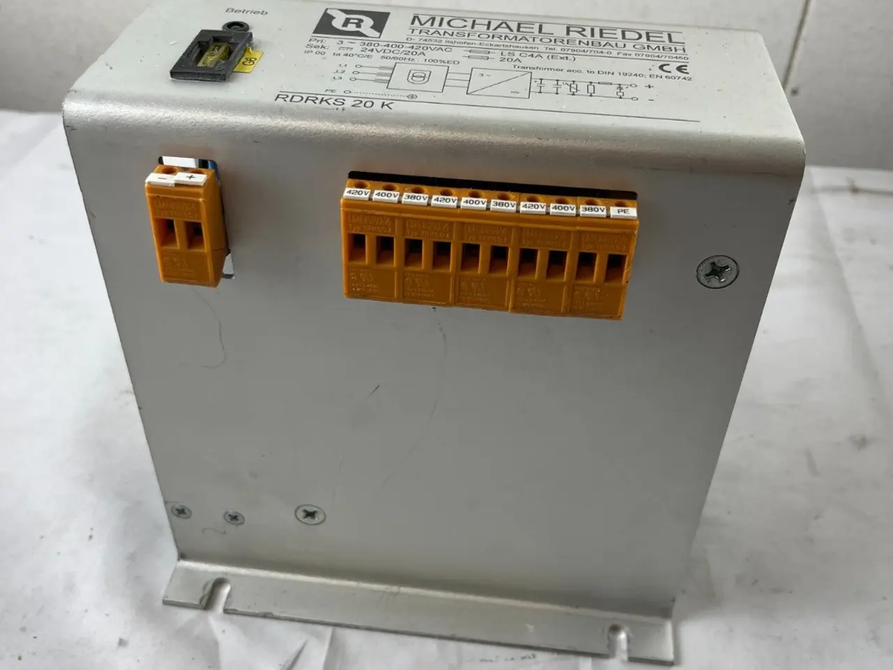 Billede 7 - Michael Riedel RDRKS 20 K strømforsyning 24VDC 20A