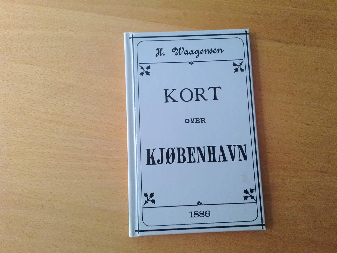 Billede 1 - Kort over Kjøbenhavn 1886