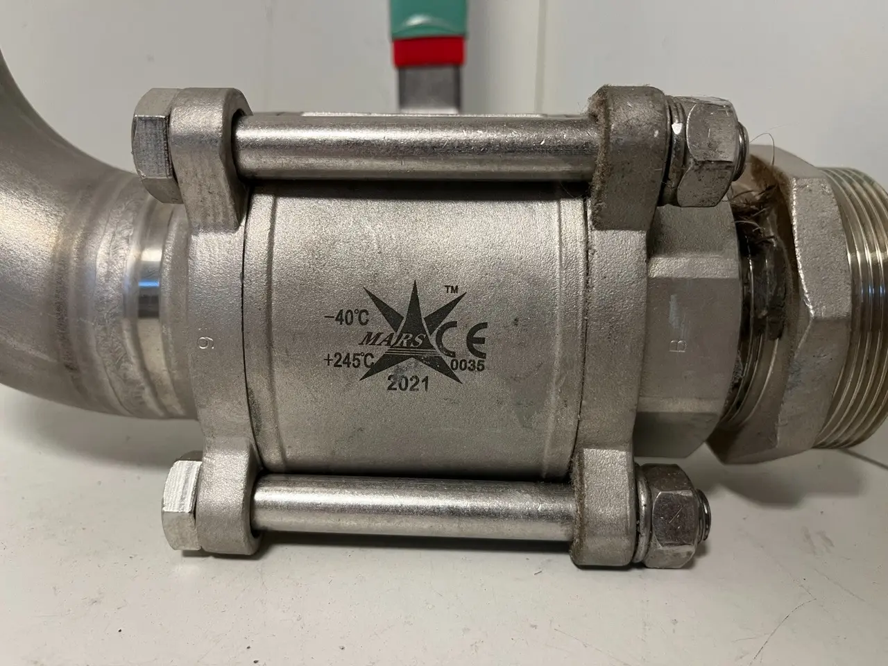 Billede 7 - Stainless Steel Ball ventil DN50 PN63 MARS 90° PN